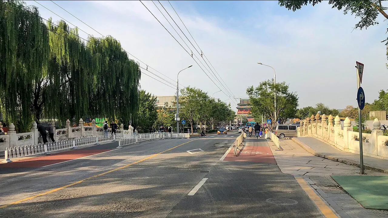 Wanning Bridge on Beijing's historic central axis