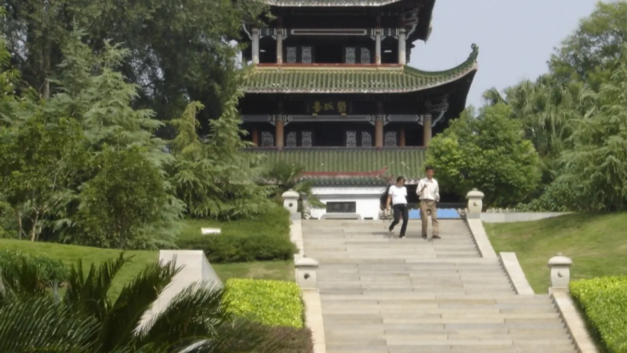 Yugu Pavilion in Ganzhou, Jiangxi